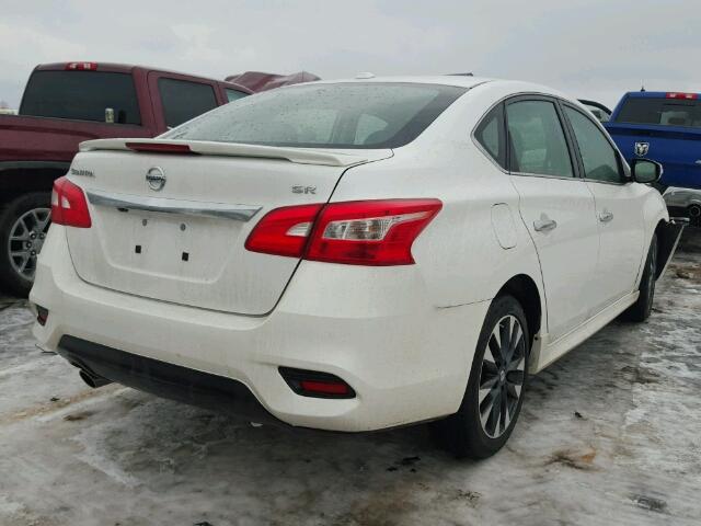 3N1AB7APXGY222499 - 2016 NISSAN SENTRA S WHITE photo 4