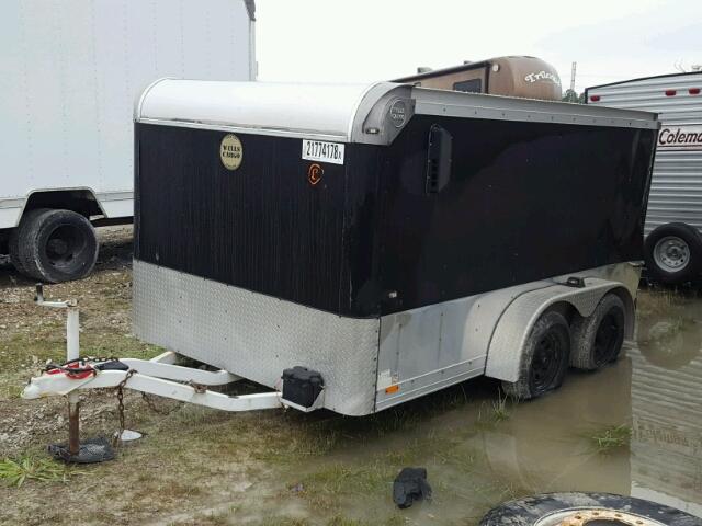 1WC200E2562057324 - 2006 WELLS CARGO TRAILER BLACK photo 2