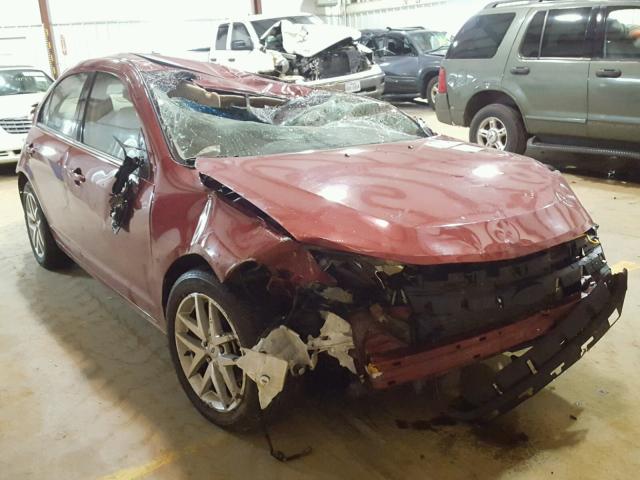 3FAHP0JGXAR244790 - 2010 FORD FUSION SEL RED photo 1