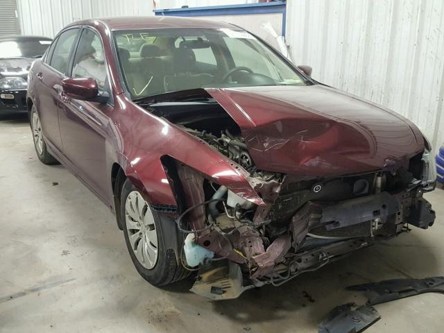 1HGCP2F39BA056636 - 2011 HONDA ACCORD LX MAROON photo 1