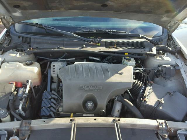 1G4HP52K93U121404 - 2003 BUICK LESABRE CU GRAY photo 7