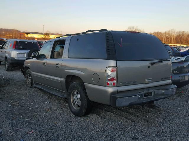 3GNEC16T01G156676 - 2001 CHEVROLET SUBURBAN C BEIGE photo 3