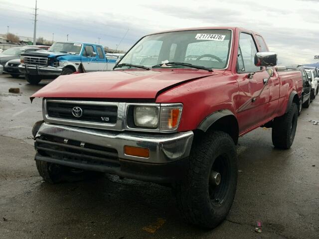 JT4VN13D3R5128664 - 1994 TOYOTA PICKUP 1/2 RED photo 2