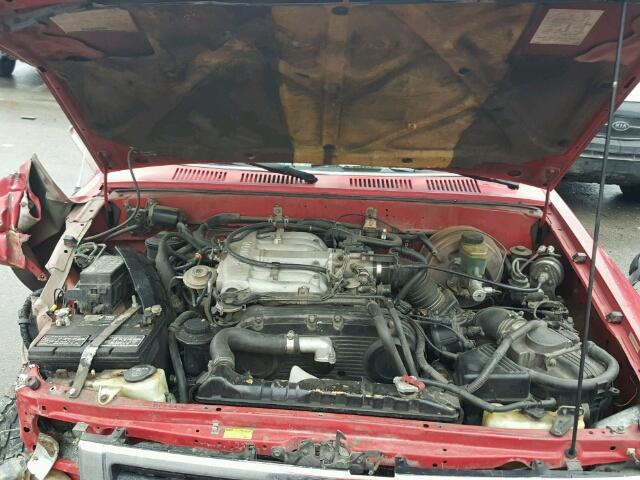 JT4VN13D3R5128664 - 1994 TOYOTA PICKUP 1/2 RED photo 7