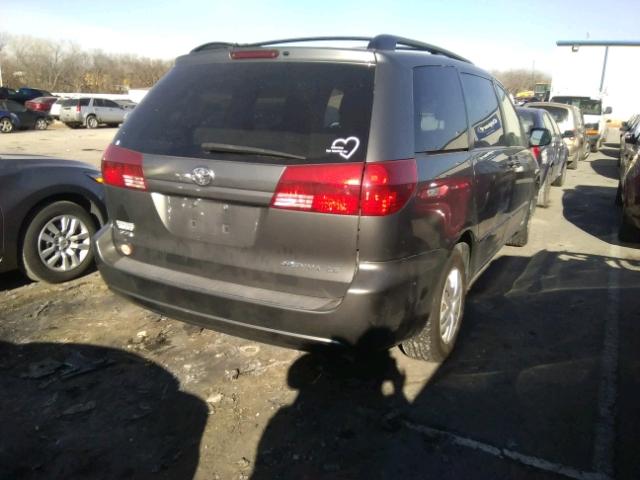 5TDZA23C15S284460 - 2005 TOYOTA SIENNA CE GOLD photo 4