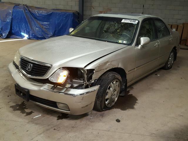 JH4KA96634C002916 - 2004 ACURA 3.5RL GOLD photo 2