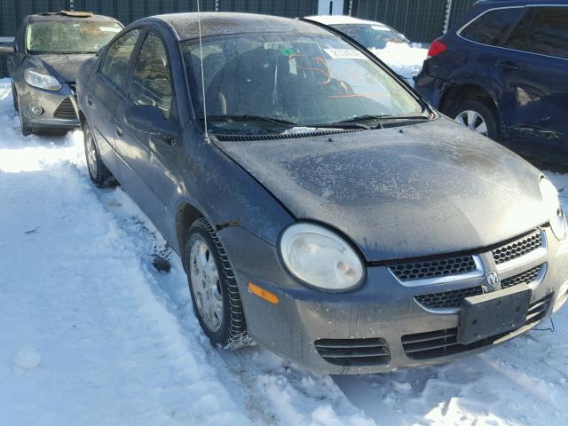 1B3ES56C54D528146 - 2004 DODGE NEON SXT BLUE photo 1