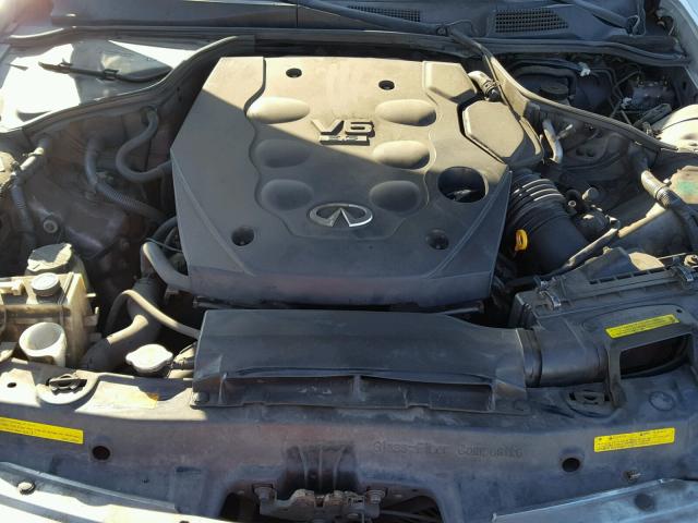 JNKCV51E13M308778 - 2003 INFINITI G35 SILVER photo 7