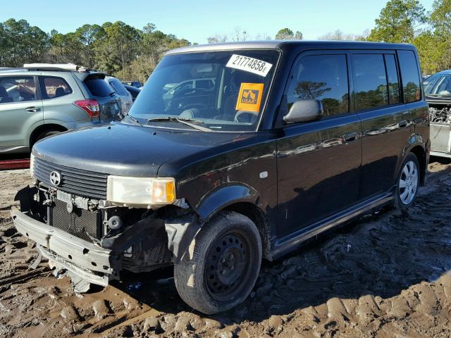 JTLKT324740160887 - 2004 TOYOTA SCION XB 黑色 照片 2