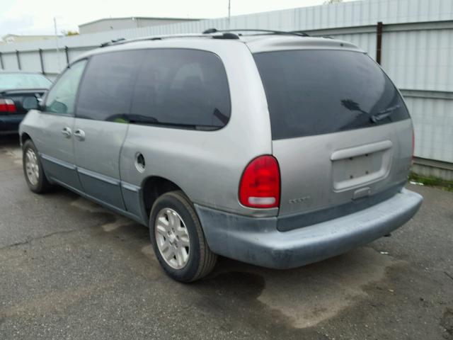 1B4GP54L2TB297953 - 1996 DODGE GRAND CARA GRAY photo 3