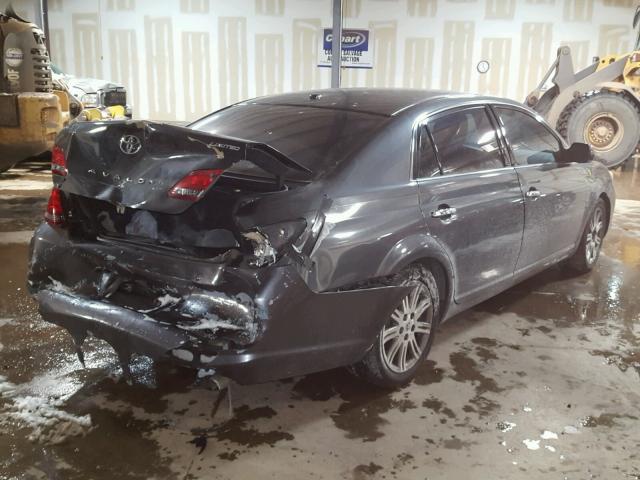 4T1BK36B89U327616 - 2009 TOYOTA AVALON XL GRAY photo 4