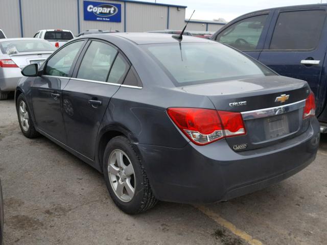 1G1PC5SB1D7175106 - 2013 CHEVROLET CRUZE LT GRAY photo 3