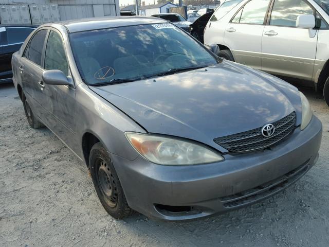 JTDBE32KX30156559 - 2003 TOYOTA CAMRY LE GRAY photo 1