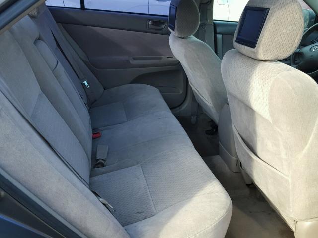 JTDBE32KX30156559 - 2003 TOYOTA CAMRY LE GRAY photo 6