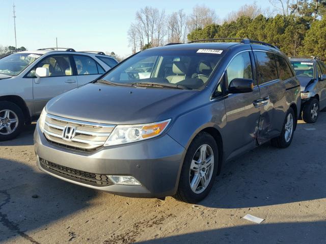 5FNRL5H94BB105062 - 2011 HONDA ODYSSEY TO GRAY photo 2