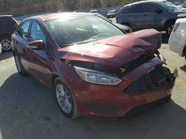 1FADP3F21GL329456 - 2016 FORD FOCUS SE RED photo 1
