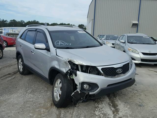 5XYKT3A13BG148147 - 2011 KIA SORENTO BA SILVER photo 1