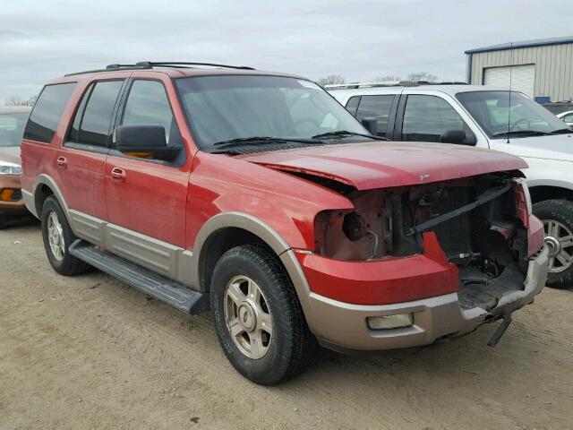 1FMFU18L63LB01240 - 2003 FORD EXPEDITION RED photo 1