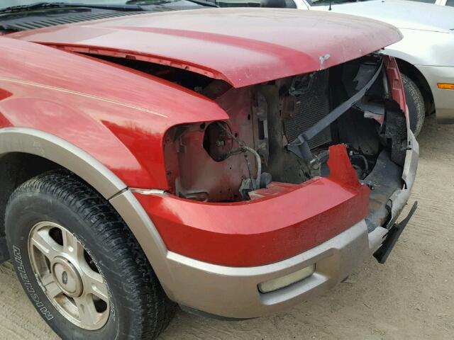 1FMFU18L63LB01240 - 2003 FORD EXPEDITION RED photo 9