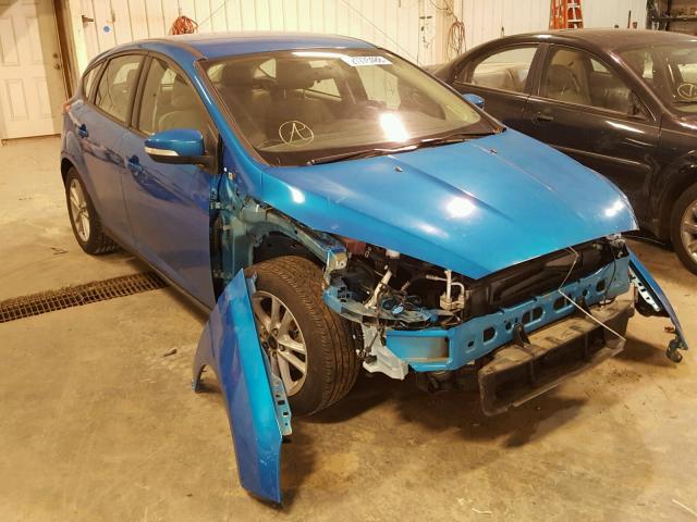 1FADP3K28GL215251 - 2016 FORD FOCUS SE BLUE photo 1