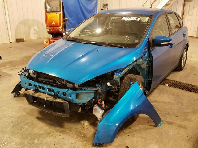 1FADP3K28GL215251 - 2016 FORD FOCUS SE BLUE photo 2