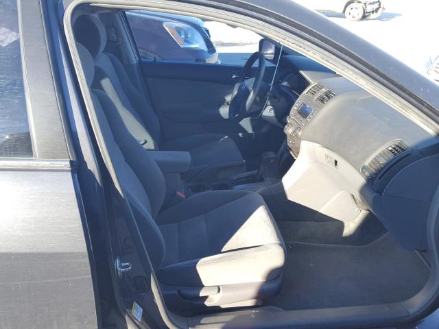 1HGCM567X6A183799 - 2006 HONDA ACCORD EX BLUE photo 5