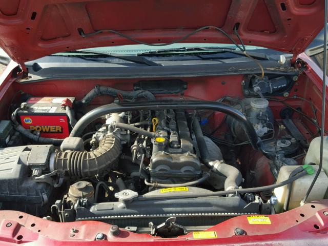 2CNBJ13C0Y6910473 - 2000 CHEVROLET TRACKER MAROON photo 7