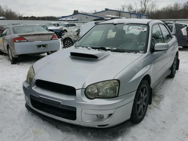 JF1GD29684G507916 - 2004 SUBARU IMPREZA WR SILVER photo 2