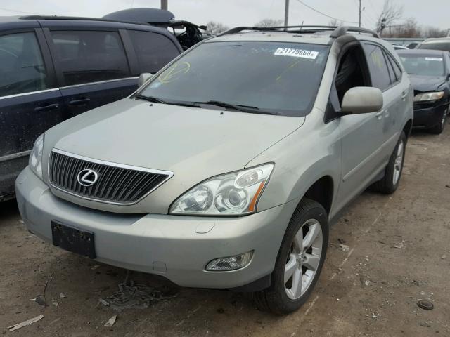 2T2HA31U35C052444 - 2005 LEXUS RX 330 SILVER photo 2