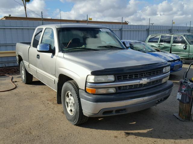 1GCEK19T3YE216118 - 2000 CHEVROLET SILVERADO GRAY photo 1