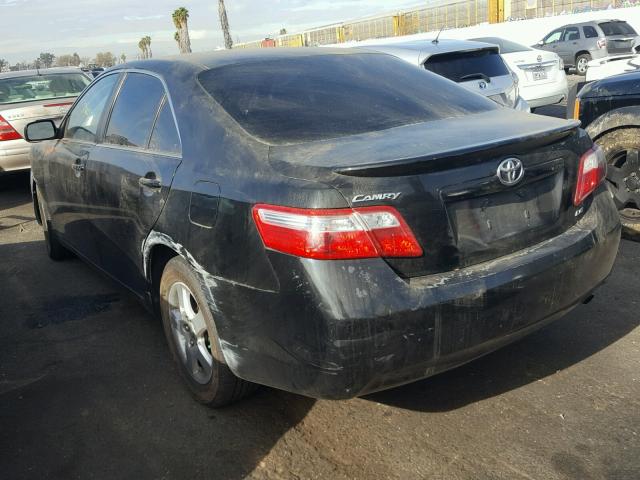 4T1BE46K37U642480 - 2007 TOYOTA CAMRY NEW BLACK photo 3