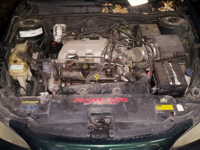 1G2NW52E51C277077 - 2001 PONTIAC GRAND AM G GREEN photo 7