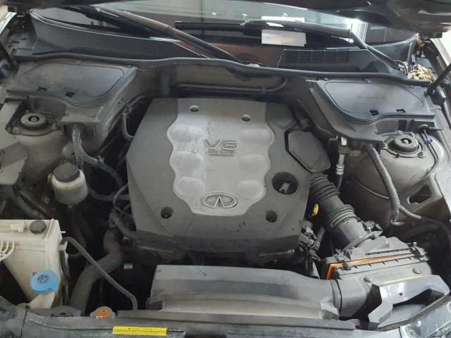 JNRAS08W95X202406 - 2005 INFINITI FX35 GRAY photo 7