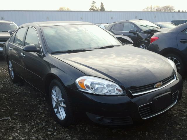 2G1WU583581343969 - 2008 CHEVROLET IMPALA LTZ BLACK photo 1