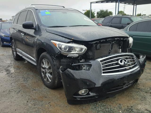 5N1AL0MN7FC506445 - 2015 INFINITI QX60 BLACK photo 1