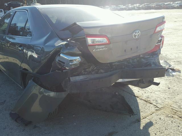 4T4BF1FK8CR159899 - 2012 TOYOTA CAMRY BASE GREEN photo 9