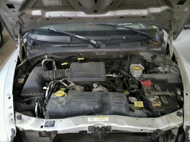 1B4HS48N82F145062 - 2002 DODGE DURANGO SL SILVER photo 7