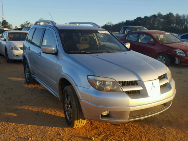 JA4LX41F26U021155 - 2006 MITSUBISHI OUTLANDER SILVER photo 1