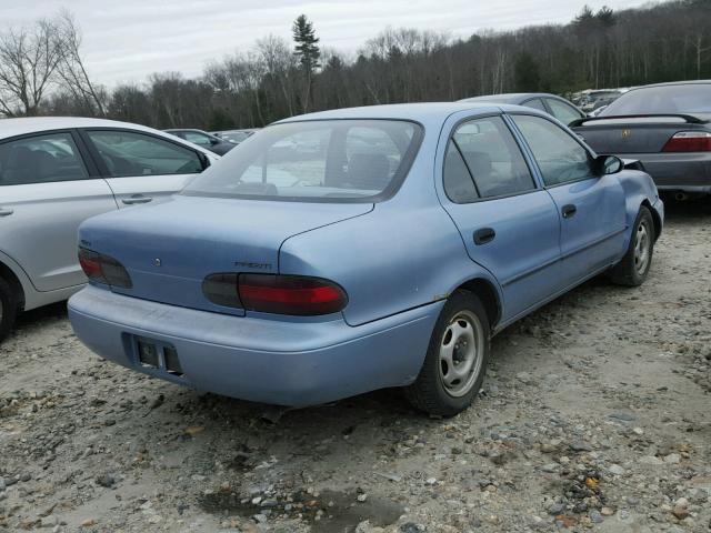 1Y1SK5363RZ080494 - 1994 GEO PRIZM BASE BLUE photo 4