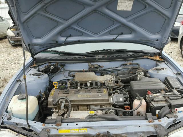 1Y1SK5363RZ080494 - 1994 GEO PRIZM BASE BLUE photo 7