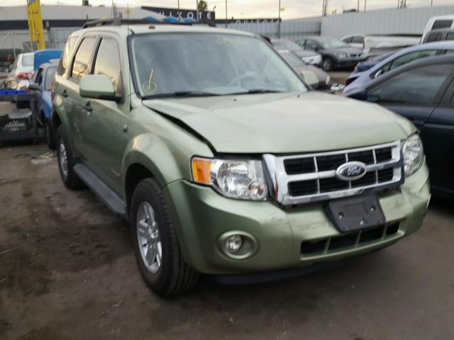 1FMCU49HX8KB91228 - 2008 FORD ESCAPE HEV GREEN photo 1