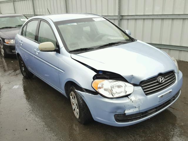 KMHCN4AC3BU615633 - 2011 HYUNDAI ACCENT GLS BLUE photo 1