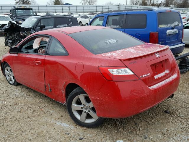 2HGFG128X8H573799 - 2008 HONDA CIVIC EX Qırmızı foto 3