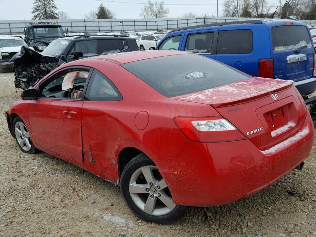2HGFG128X8H573799 - 2008 HONDA CIVIC EX Qırmızı foto 9