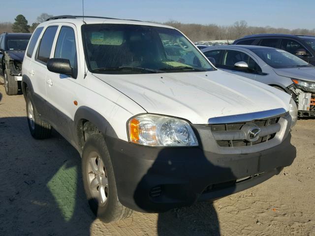 4F2YZ02Z15KM14646 - 2005 MAZDA TRIBUTE I WHITE photo 1