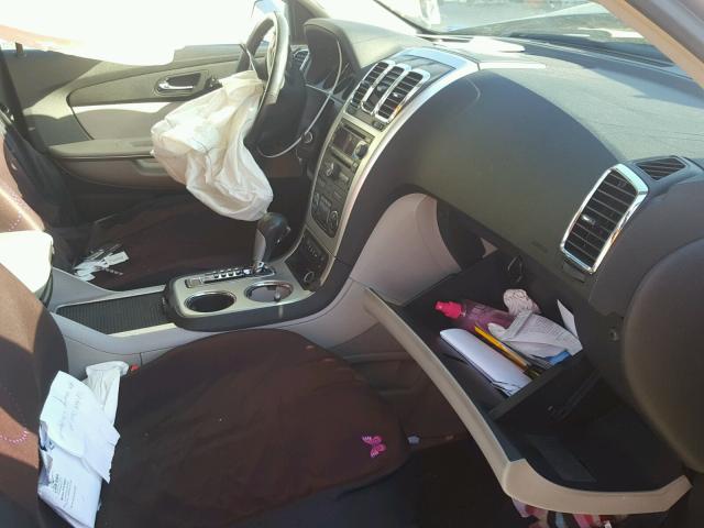 1GKER23D99J149010 - 2009 GMC ACADIA SLT ვერცხლისფერი ფოტო 5