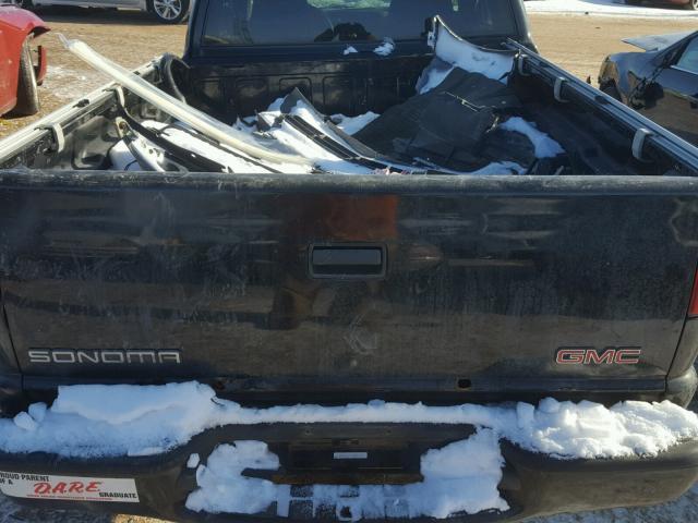 1GTDT19W2Y8143521 - 2000 GMC SONOMA BLACK photo 9