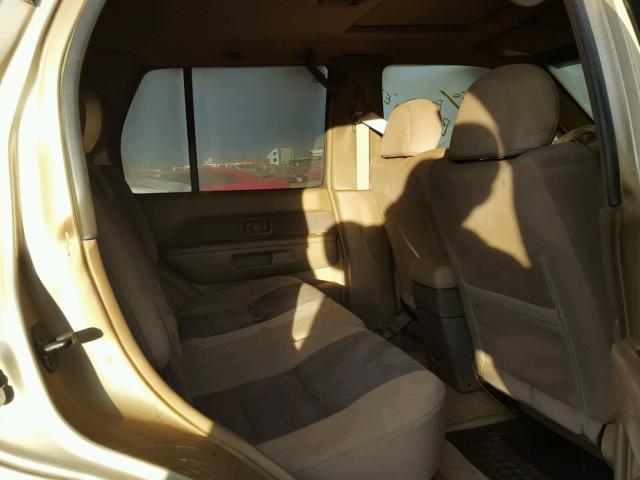 JN8DR07Y21W508184 - 2001 NISSAN PATHFINDER GOLD photo 6