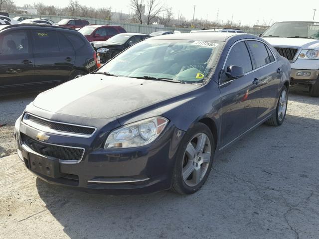 1G1ZD5EU1BF219062 - 2011 CHEVROLET MALIBU 2LT BLUE photo 2