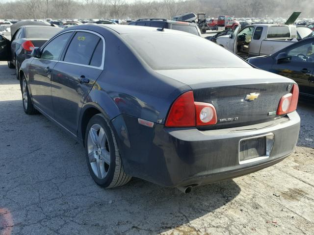 1G1ZD5EU1BF219062 - 2011 CHEVROLET MALIBU 2LT BLUE photo 3